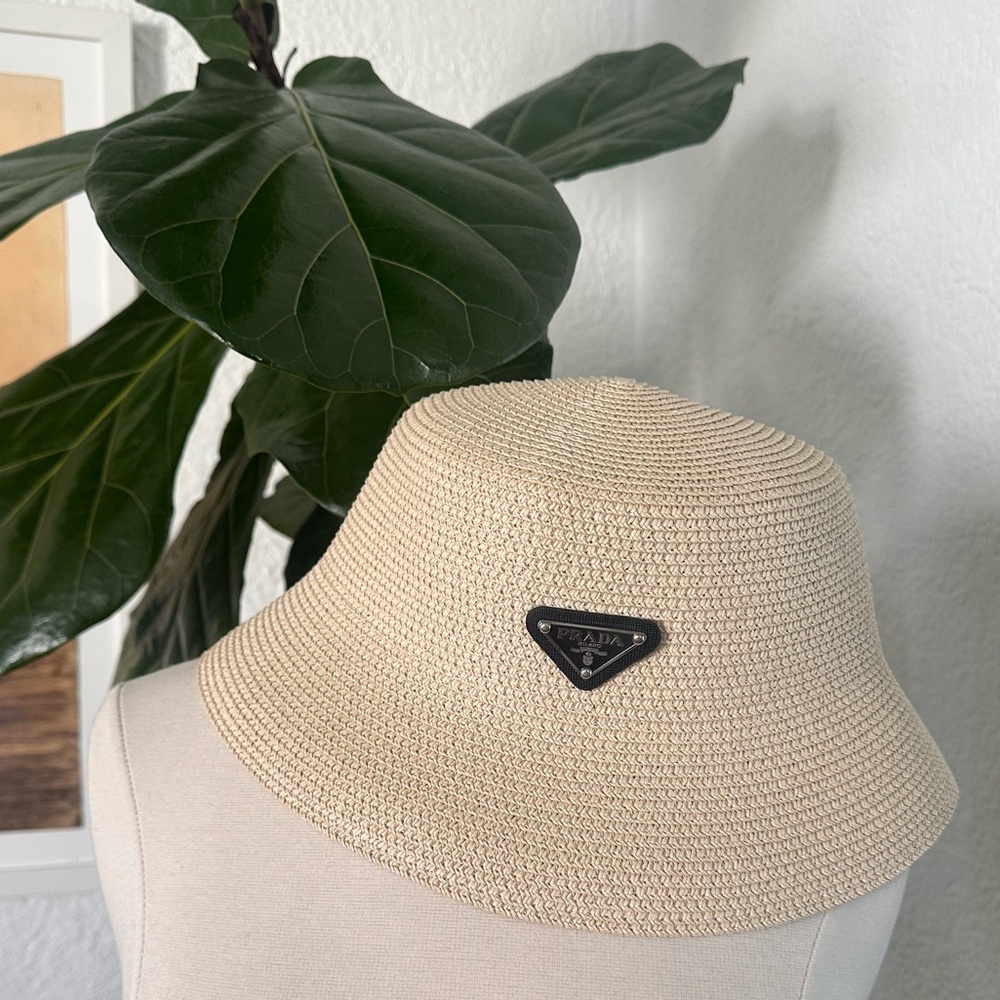 Prada Raffia Hat